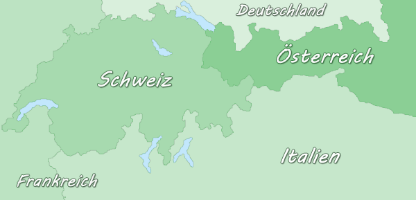 Skireisen nach DE, AT, IT, FR, CH