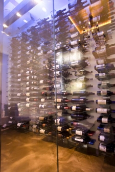 Begehbarer Weinchambrair