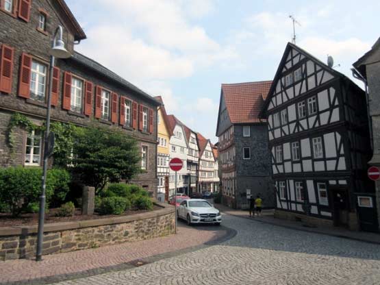 Alsberg, Hessen - Amtshof am Kirchplatz