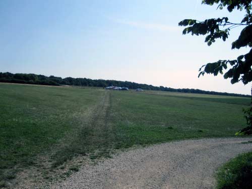 Parkplatz oberhalb Vierzehnheiligen