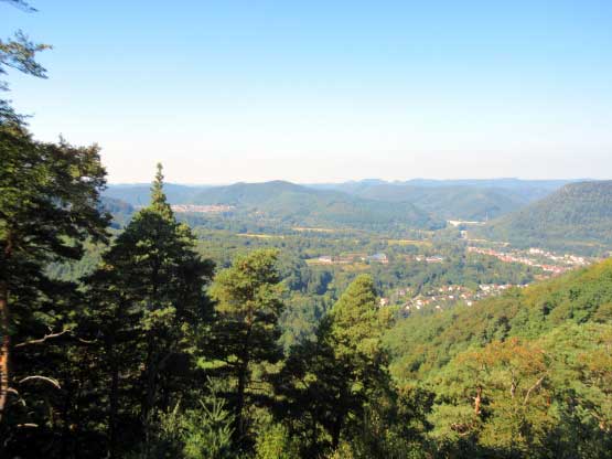 Ausblick von Anebos nach Westen