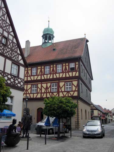 Rathaus - Rückansicht