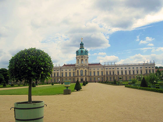 Endloses Parkgelände