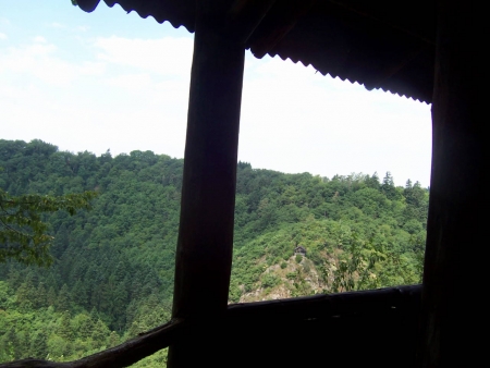 Blick auf die Häselhütte