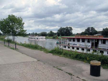 Blick auf Weser