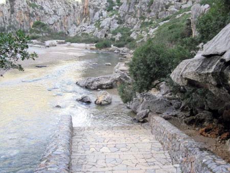 Calobra-Schlucht