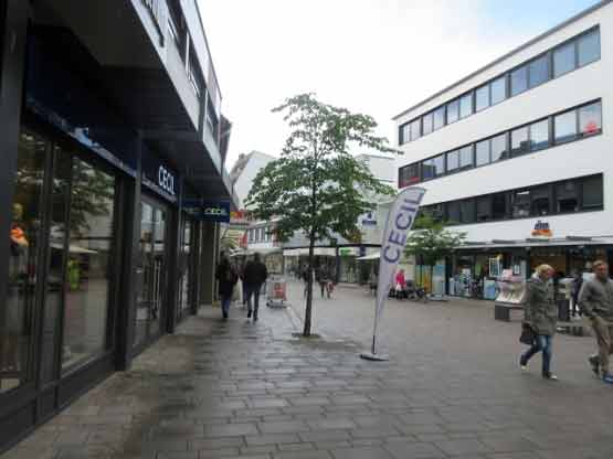Fußgängerzone Lange Straße