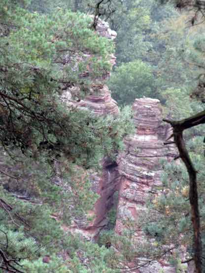 Felsen: Braut und Bräutigam