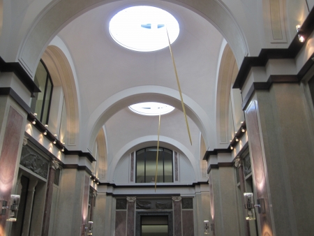 Deckengewölbe der Vorhalle