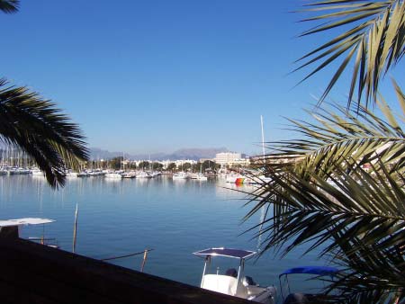 Der Segelhafen in Port d'Alcudia