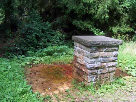 Eisen Mineralwasser Quelle