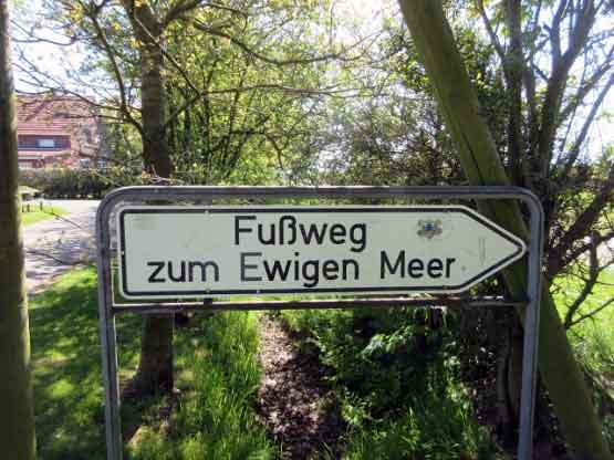 Fußweg Ewiges Meer