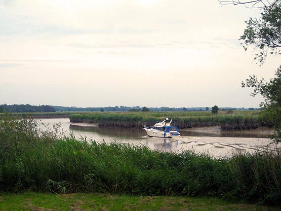 Leda - Fluss in Leer