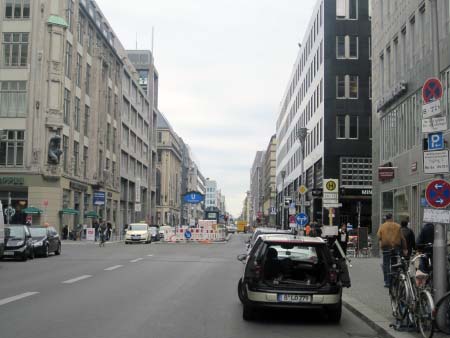 Friedrichstraße nach Süden