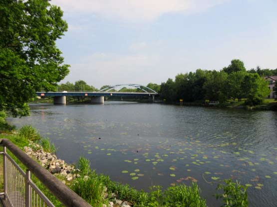 Die Spree in Fürstenwalde