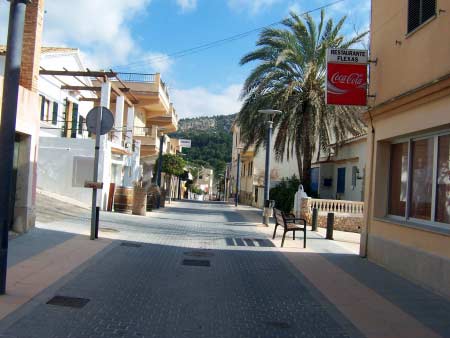 Fussgaengerzone Sant Elm
