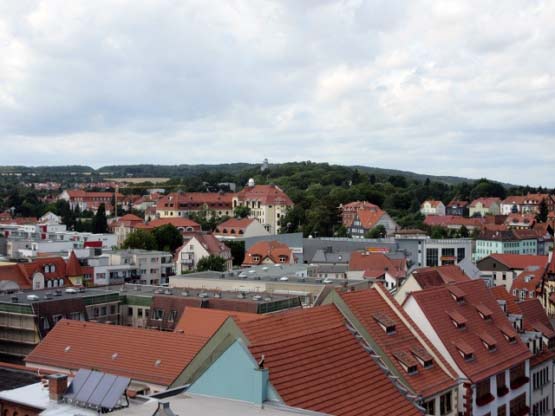 Blick über die Stadt Gotha