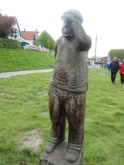 Sehnsüchtiger Blick in Richtung Nordsee