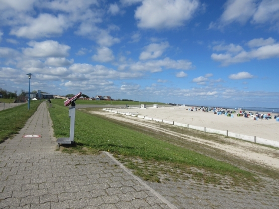 Der Sandstrand von Neuharlingersiel