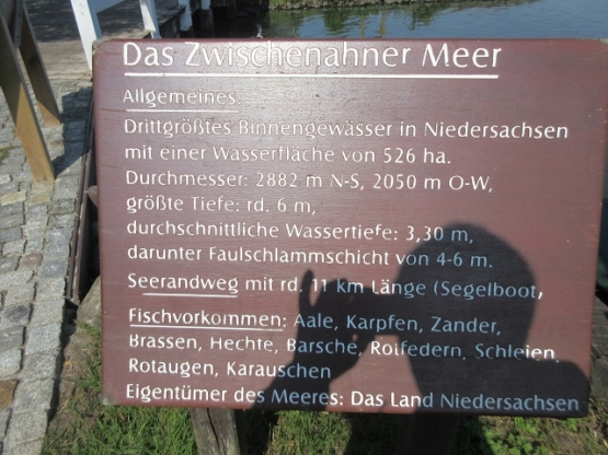 Das Meer ist 3-6 m tief.