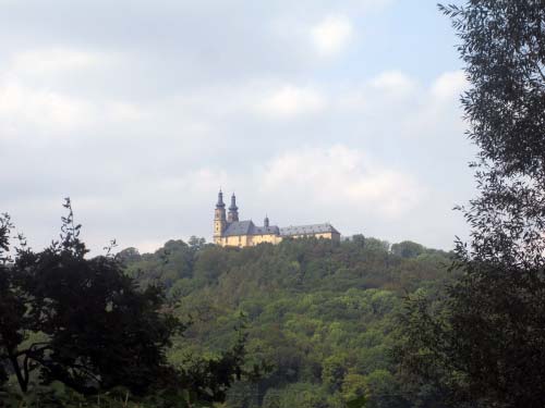 Immer im Blick: Kloster Banz