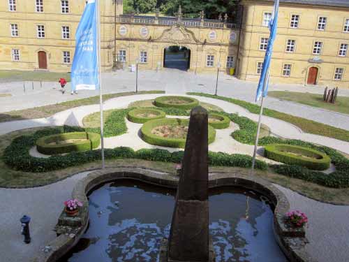 Blick in den Klosterhof