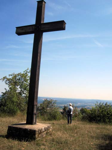 Gipfelkreuz auf dem Kordigast