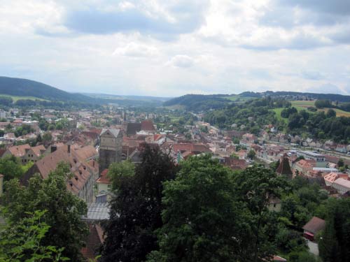 Die Altstadt von oben