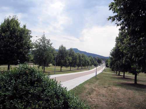 Kurpark Bad Staffelstein - Mittelweg