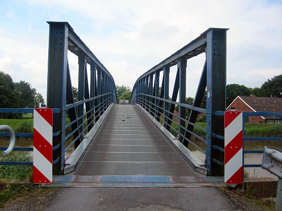 Die schmalste Autobrücke Deutschlands