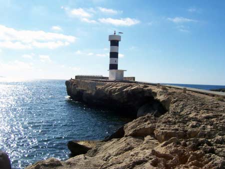 Leuchtturm Colonia St Jordi