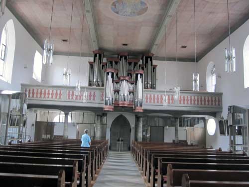 Orgel Kirche Mariä Himmelfahrt