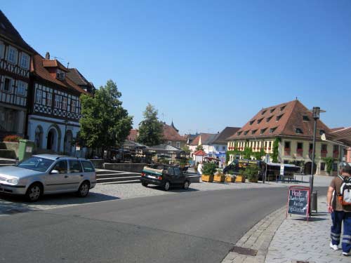 Marktplatz Rathaus Lichtenfels