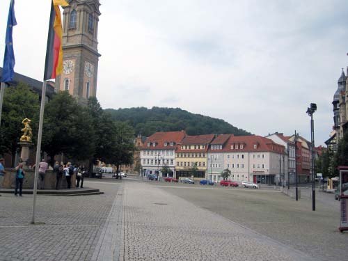 Marktplatz Eisenach - Georgenkirche, Georgsbrunnen