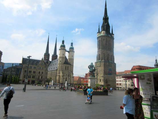 Marktplatz in Halle
