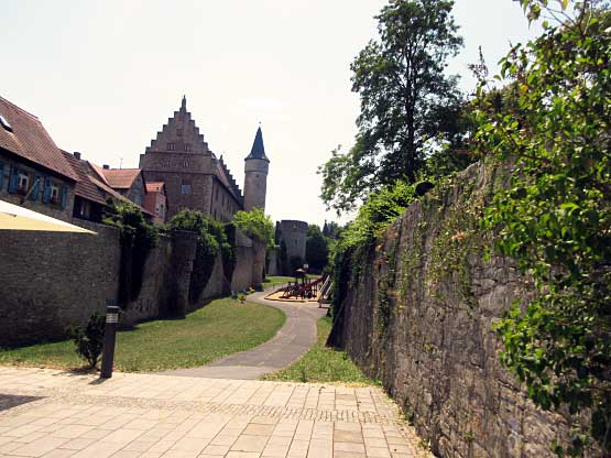 Die Stadtmauer, ein Grüngürtel