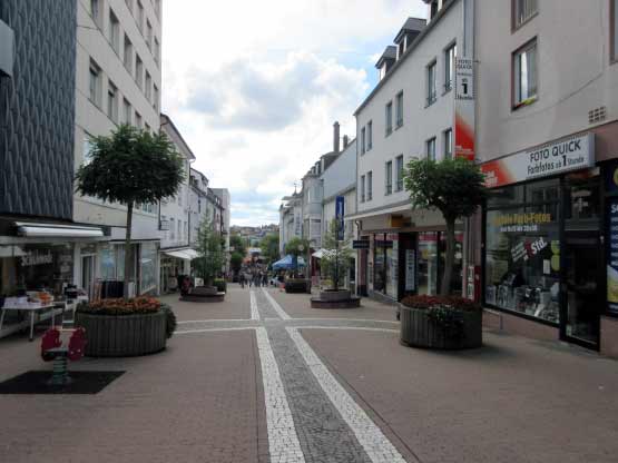 Fußgängerzone Hauptstraße