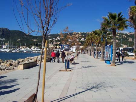 Promenade Andratx Hafen