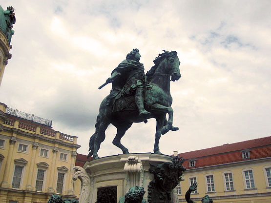 Reiter-Standbild Großer Kurfürst, Schloss Charlottenburg