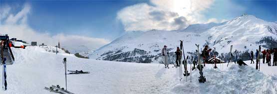 Winterurlaub in den Bergen