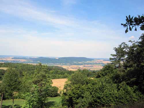 Aussicht vom Berg