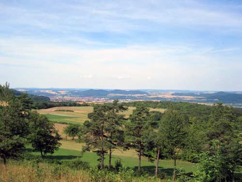 Felder und Wiesen auf der Alb