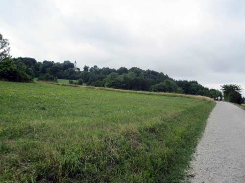 Die Hochebene mit dem Staffelberg