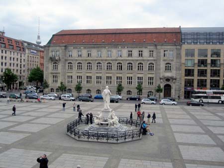 Treppe Schillerdenkmal