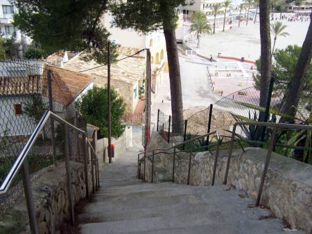 Treppe Strand Paguera