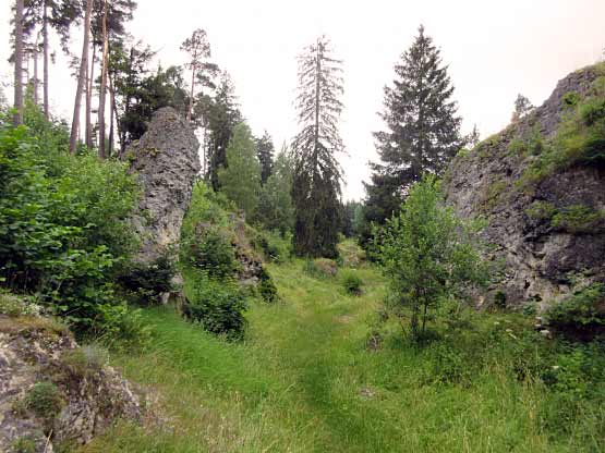 Wanderweg Felsenmeer Wental