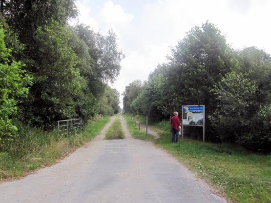 Wanderweg zum Lengener Meer