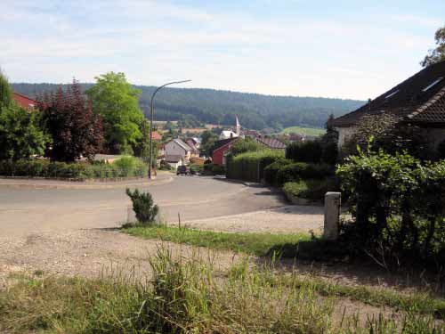 Wanderweg nach Vierzehnheiligen