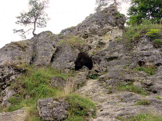 Imposante Höhle